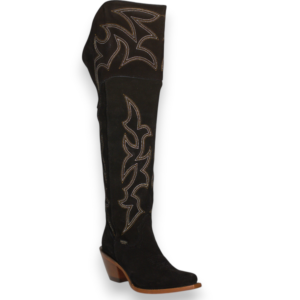 857 Gamuza Negro Cuero