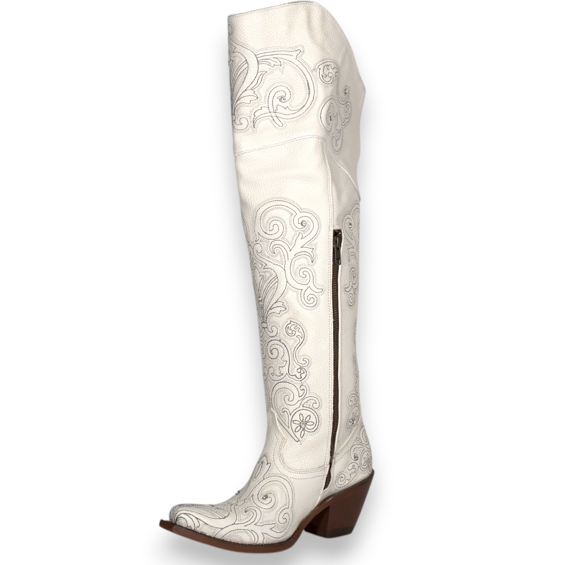 857-BR Bruma Blanco Cuero