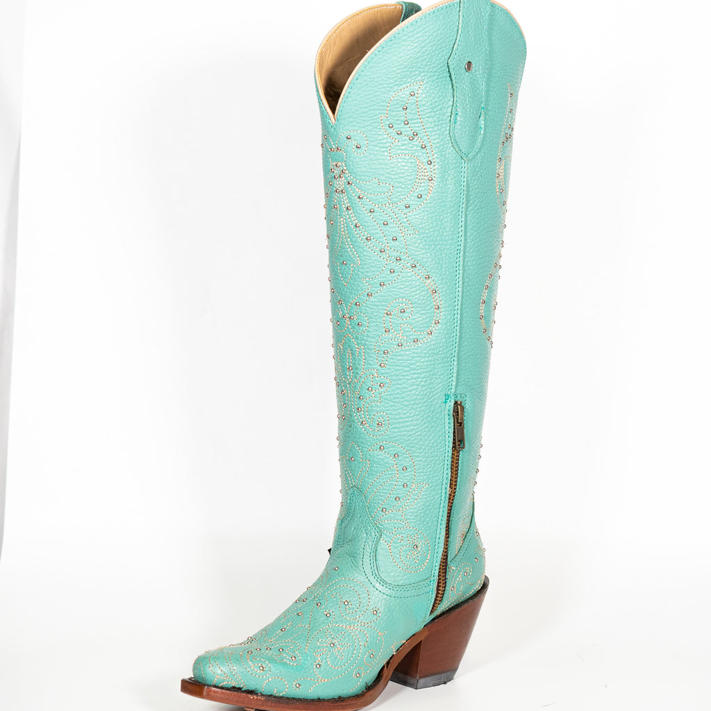 858 BR Sharp Turqueza Cuero