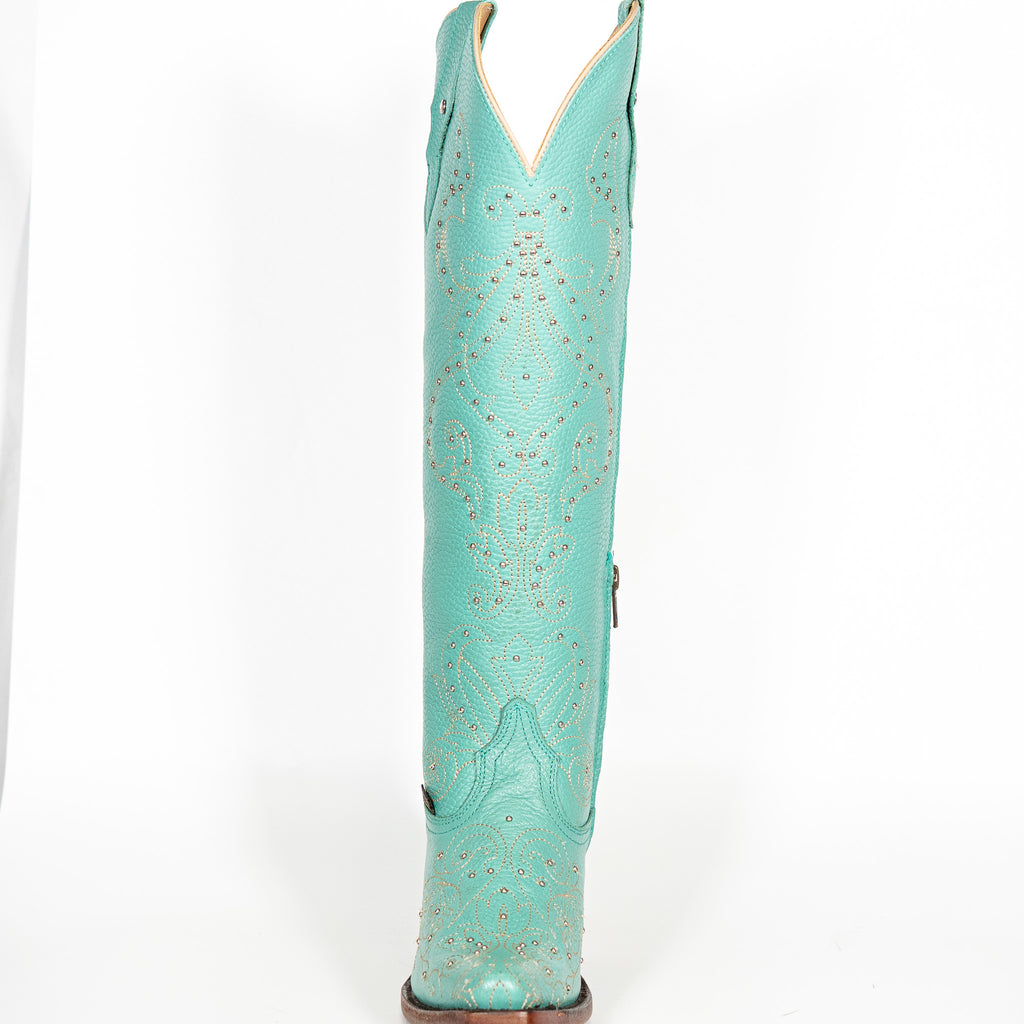 858 BR Sharp Turqueza Cuero