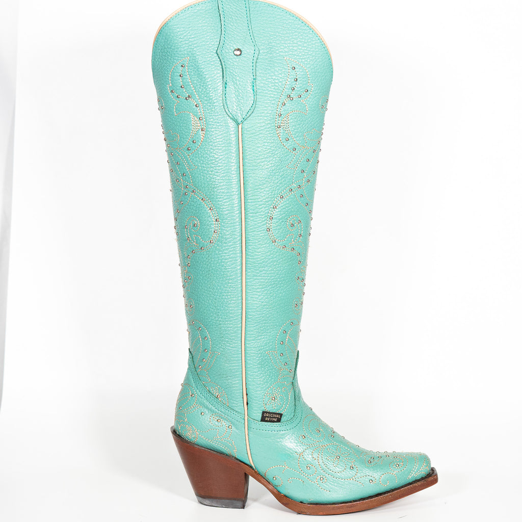 858 BR Sharp Turqueza Cuero