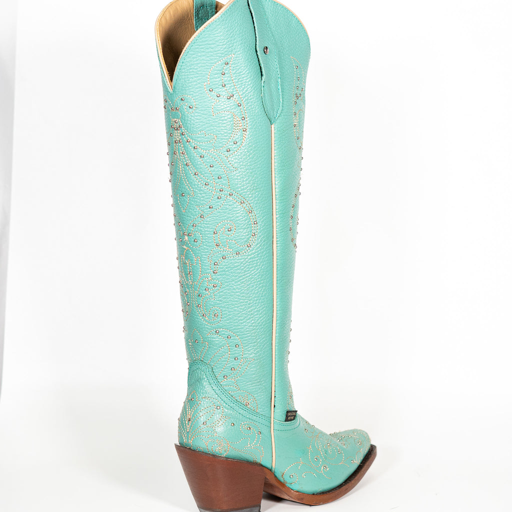 858 BR Sharp Turqueza Cuero