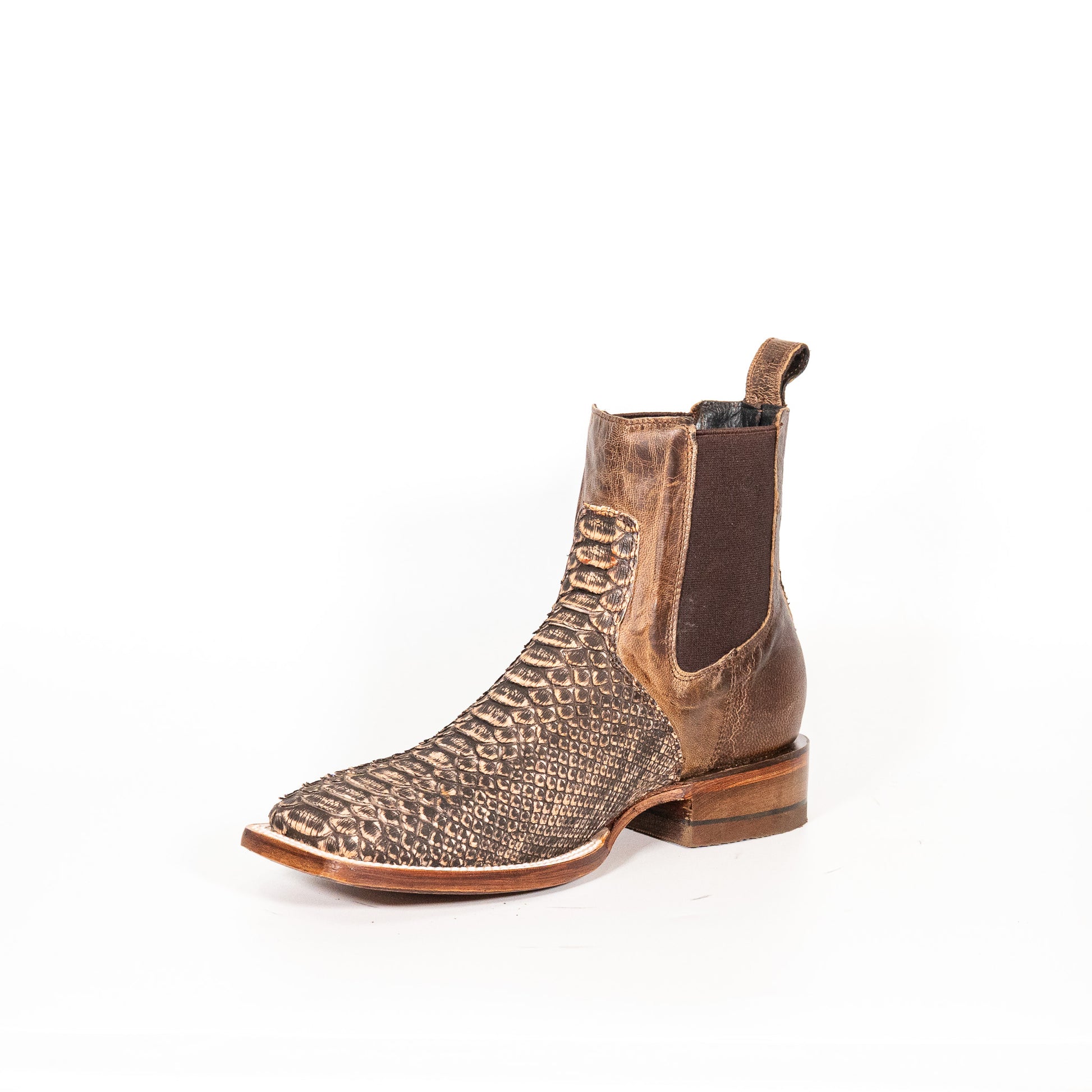 910 Botin Python Orix Exotico Cuero