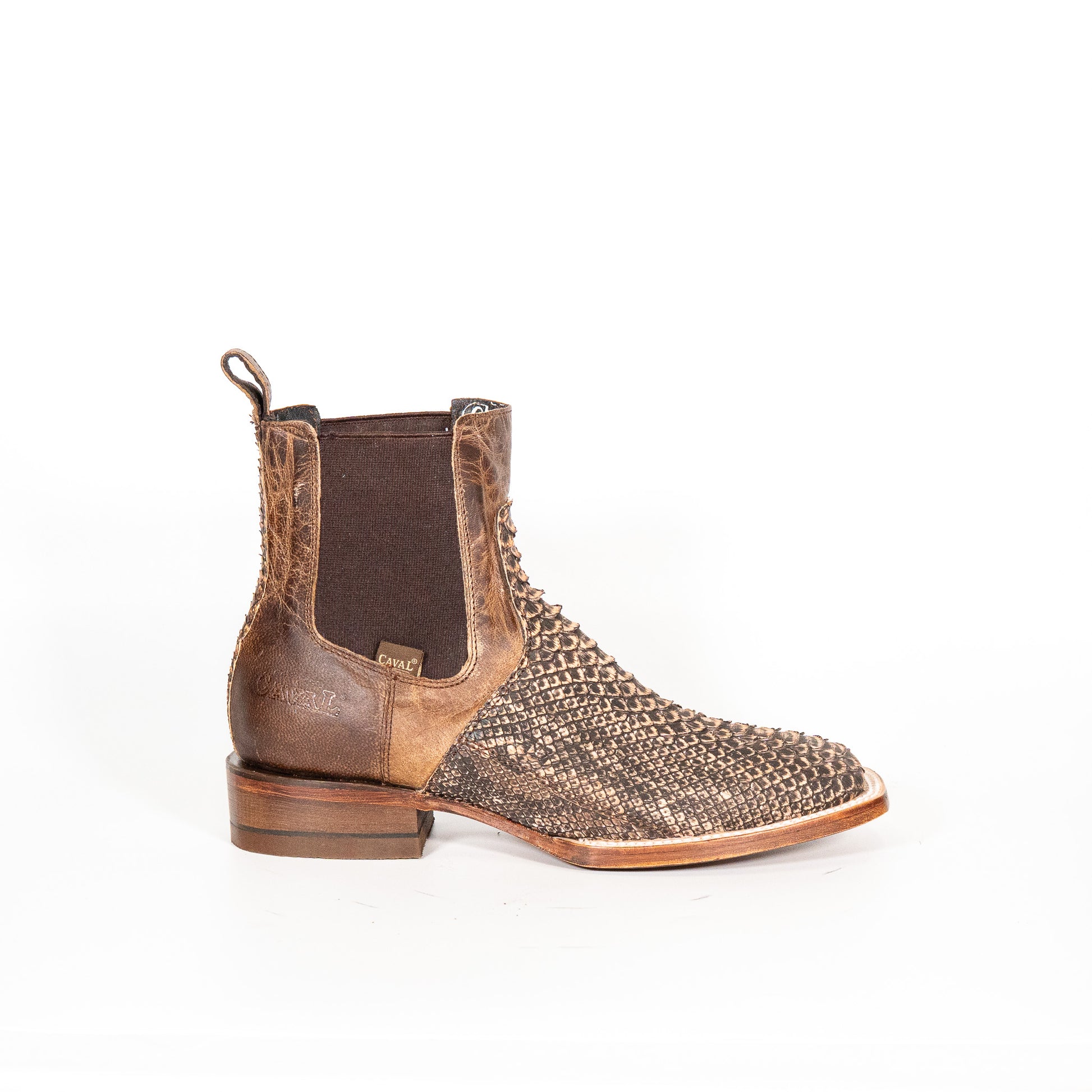 910 Botin Python Orix Exotico Cuero