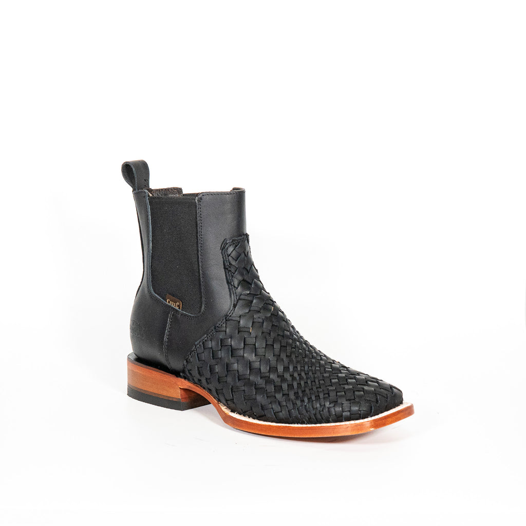 910 Petatillo Negro Cuero-Caval Hombre