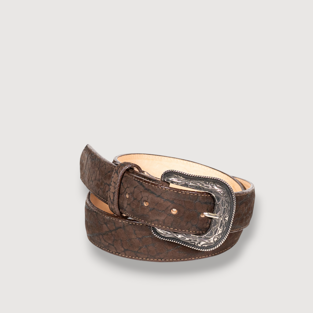 Cinto Cuello de Toro Cafe Grabado