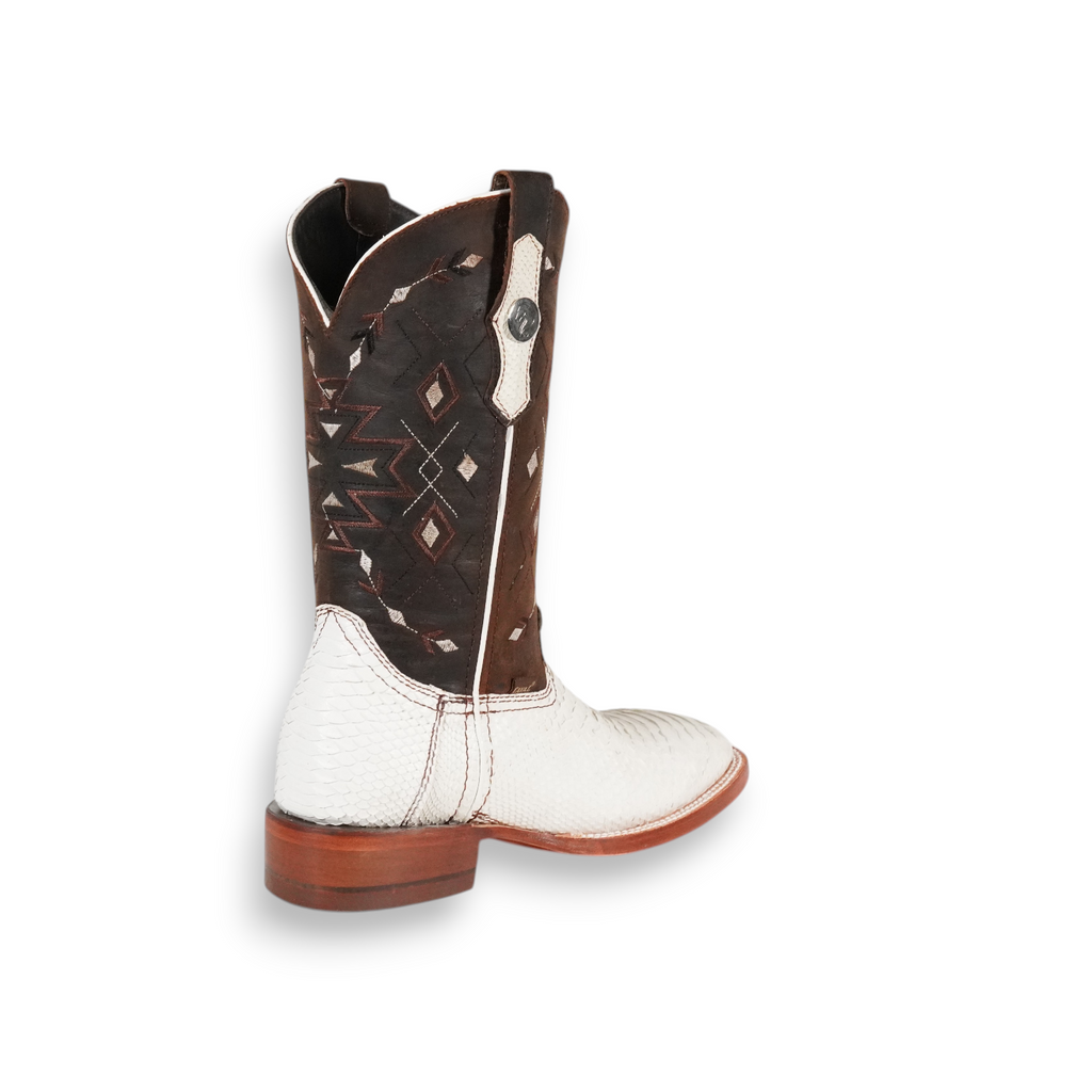 1000 Python Blanco Exotico Cuero