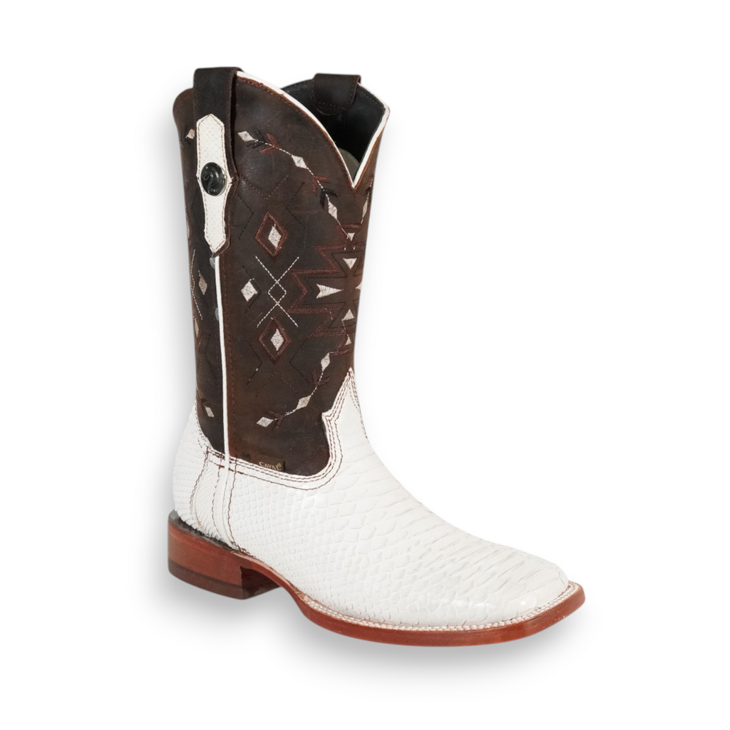 1000 Python Blanco Exotico Cuero