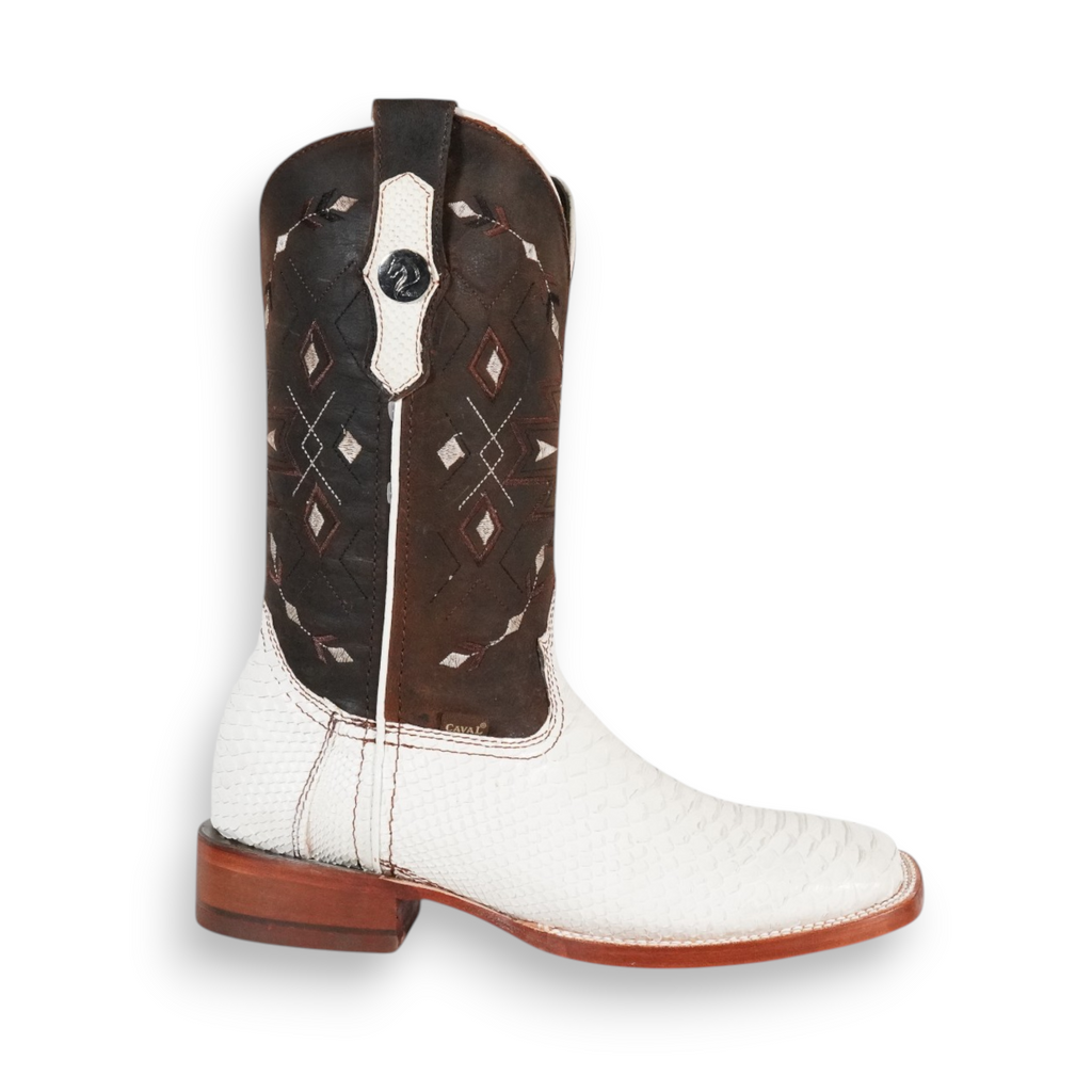 1000 Python Blanco Exotico Cuero