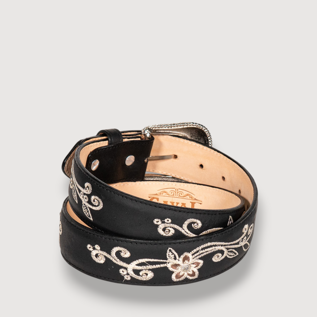 Cinto Dama Solido Flores