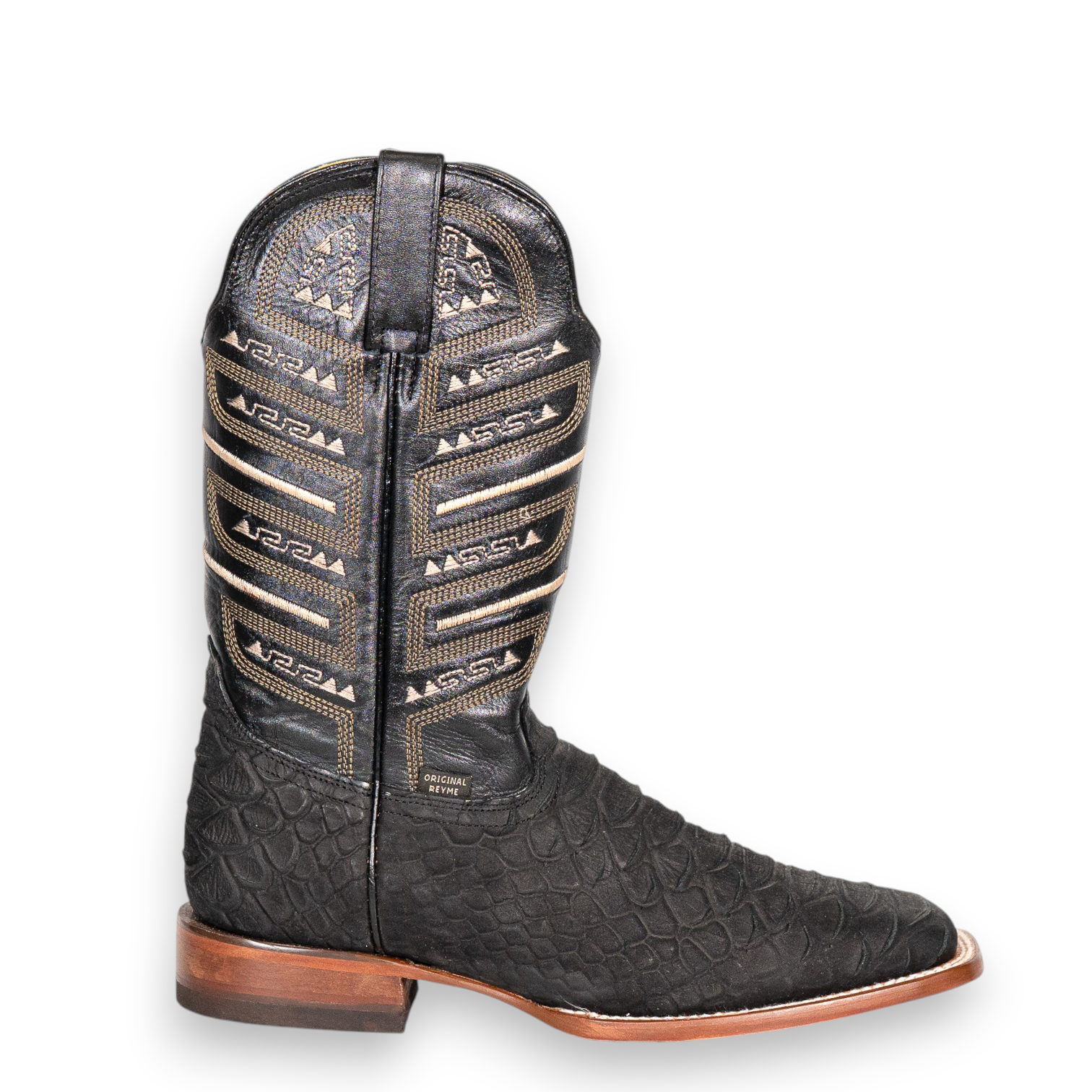 046 Piton Imperial Negro Cuero
