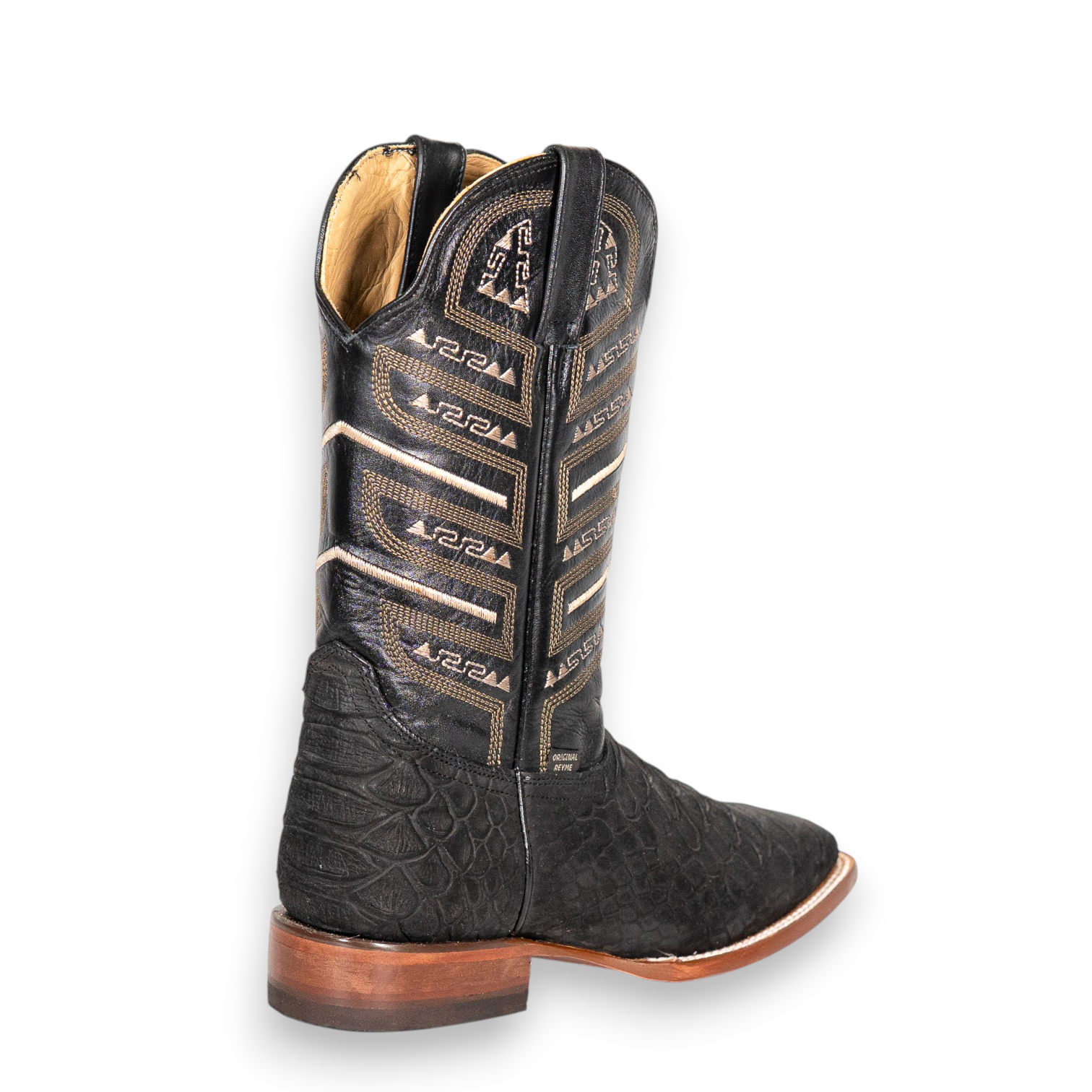 046 Piton Imperial Negro Cuero